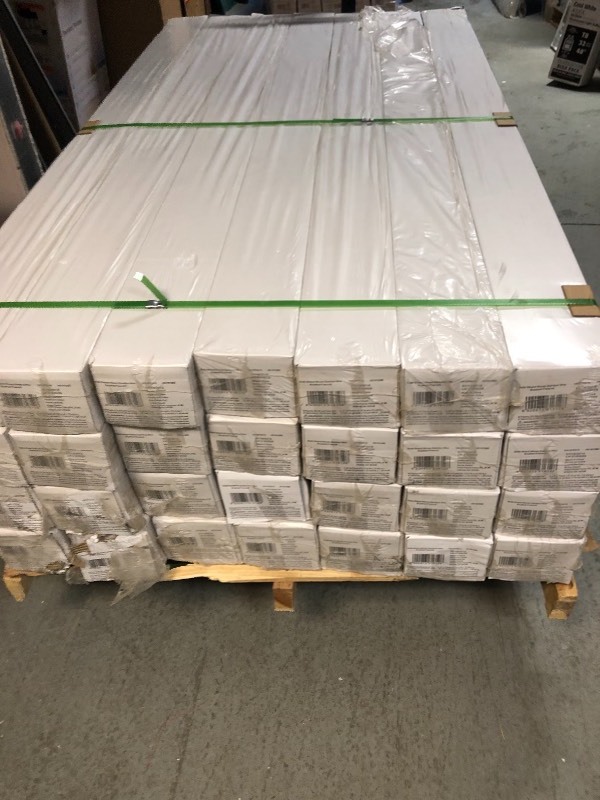 lot 101 image: Home Decorators Collection Wire Brushed Strand Woven Prescott 12 in. T x 5-18 in. W x 72 in. L Solid Bamboo Flooring 27 boxes retail $ 1300