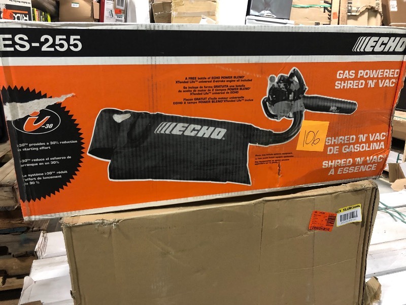 ECHO 191 MPH 354 CFM 25.4cc Gas 2-Stroke Cycle Leaf Blower Vacuum in good conditions