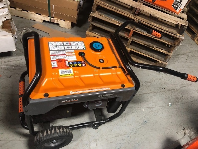 Generac 8000-Watt Electric Powered Portable Generator, 49 StateCSA in good working conditions