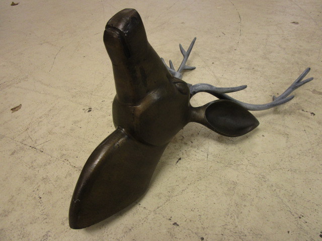 METAL DEER HEAD