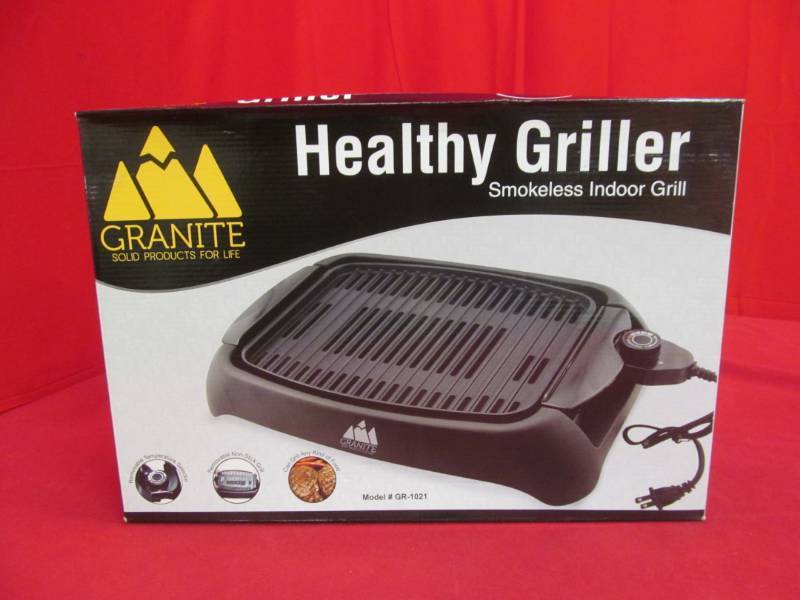 lot 24 image: Granite healthy grill