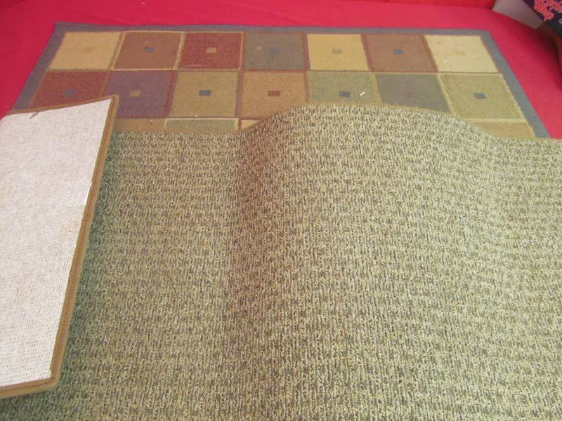 lot 56 image: area rug , runner
