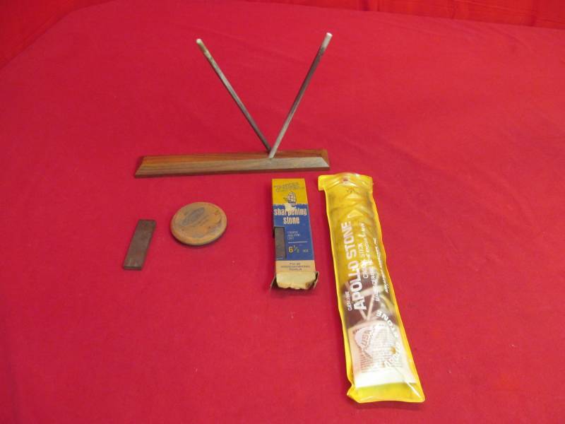 lot 75 image: sharpening stones