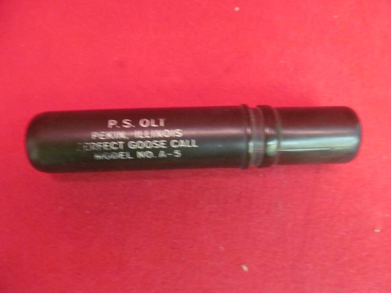 lot 85 image: P.OLI goose call