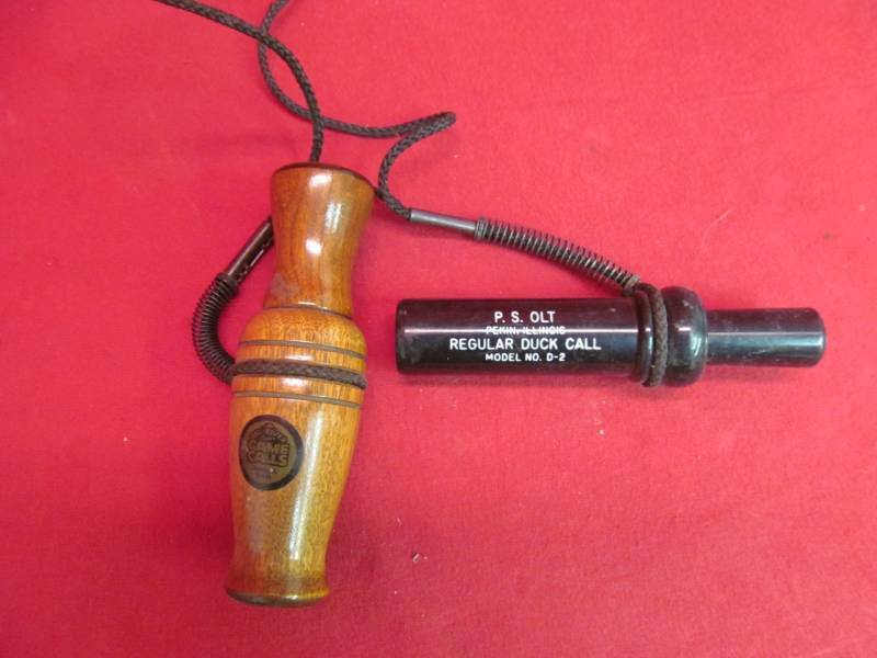 lot 89 image: game call, duck call