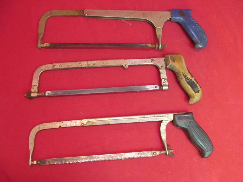 lot 96 image: hacksaws