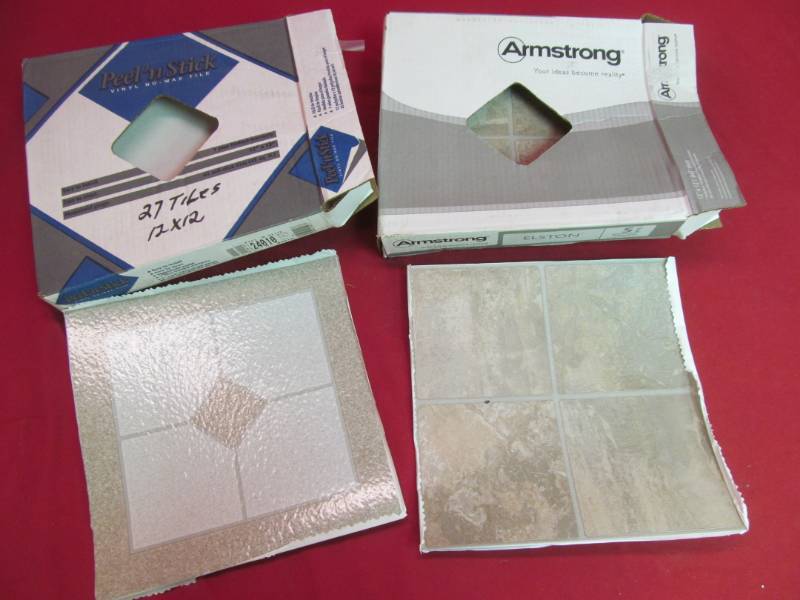 lot 103 image: Armstrong tile