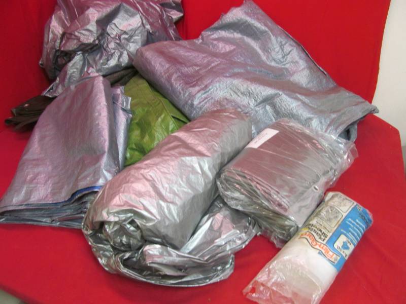 lot 150 image: tarps