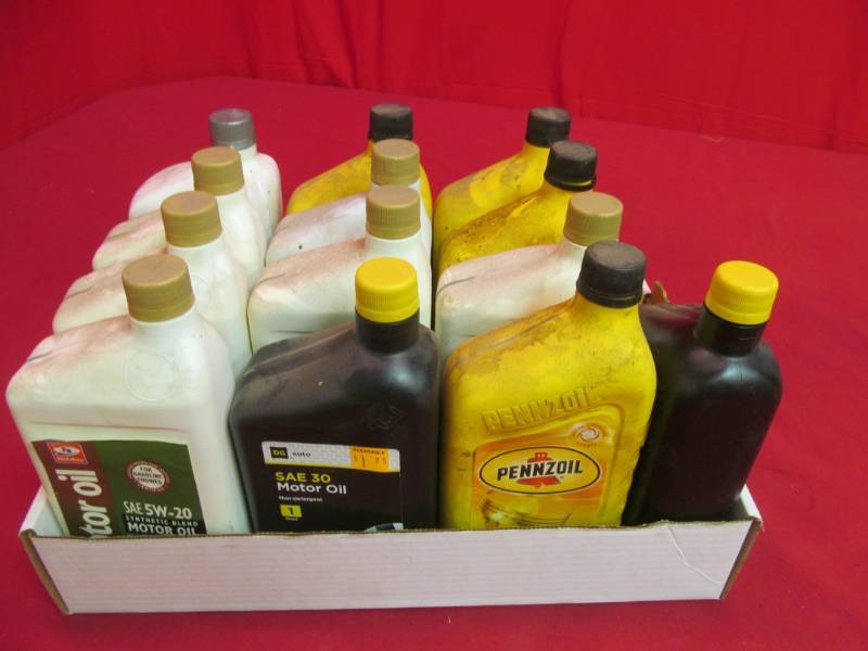 lot 167 image: motor oil