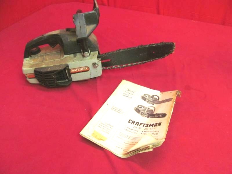lot 194 image: Craftsman chainsaw
