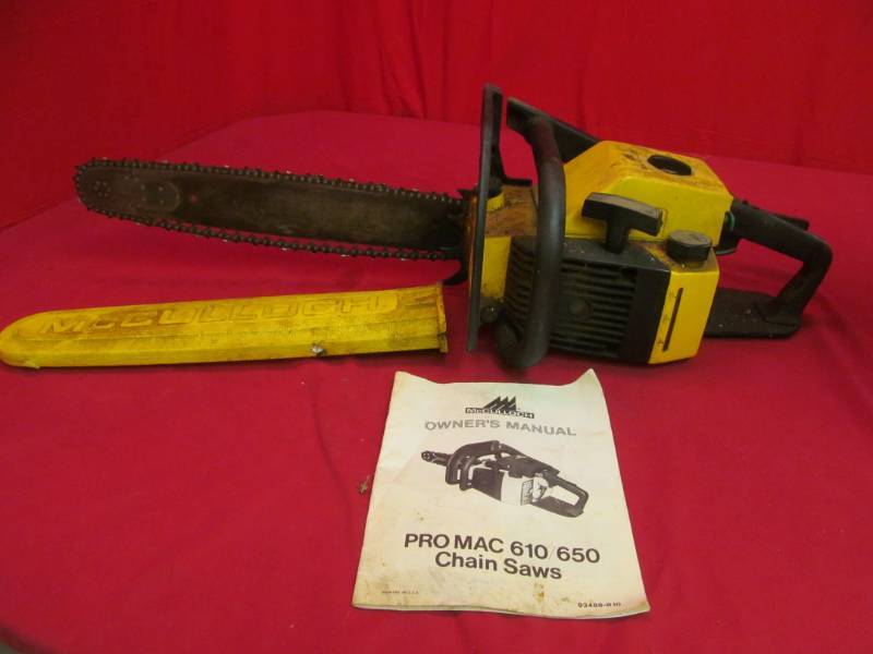 lot 195 image: Culloch chainsaw