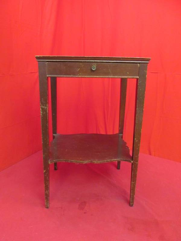 lot 219 image: vintage telephone stand