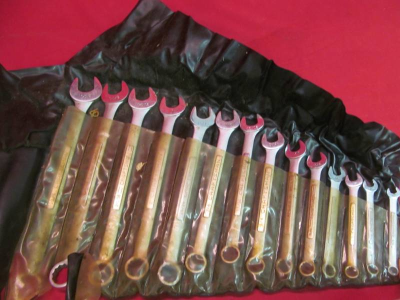 lot 240 image: craftsman wrenches