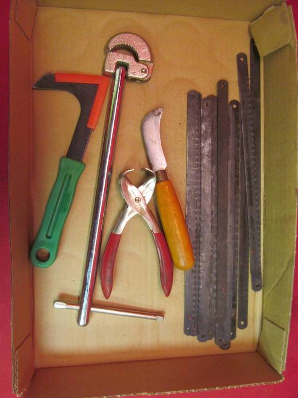 lot 249 image: tools
