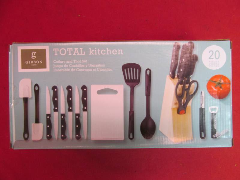 lot 268 image: total kitchen utinsils set