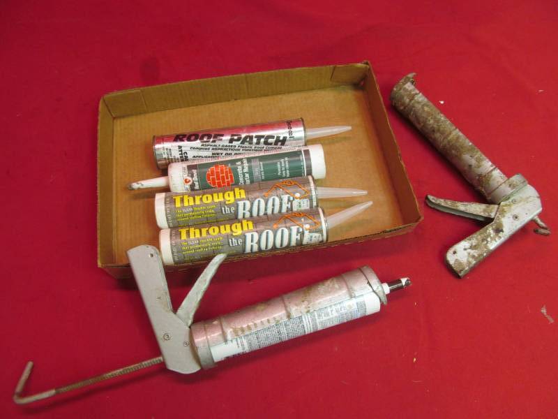 lot 273 image: chalking guns and tubes