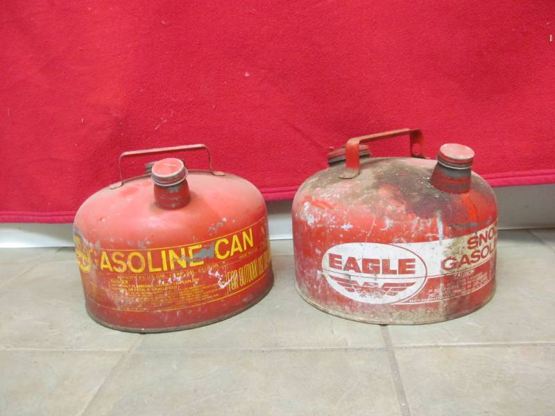 lot 364 image: Eagle gas cans