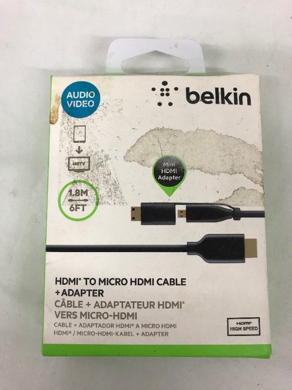 Belkin HDMI To Micro HDMI Cable  Adapter
