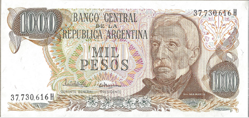 Argentina P-304 Unc. Banknote