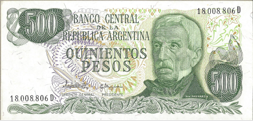 Argentina P-303b Unc. Banknote
