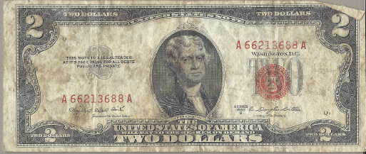 1963 $2 Federal Note