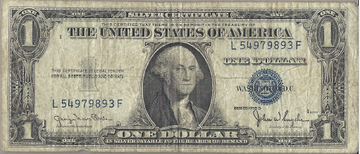 1935 D $1 Silver Certificate