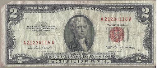 1963 $2 Federal Note