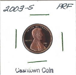 2003-S Proof Lincoln Cent