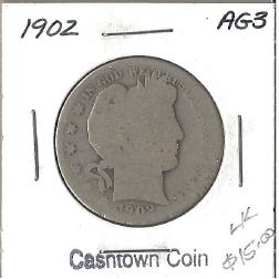 1902 Barber Half Dollar