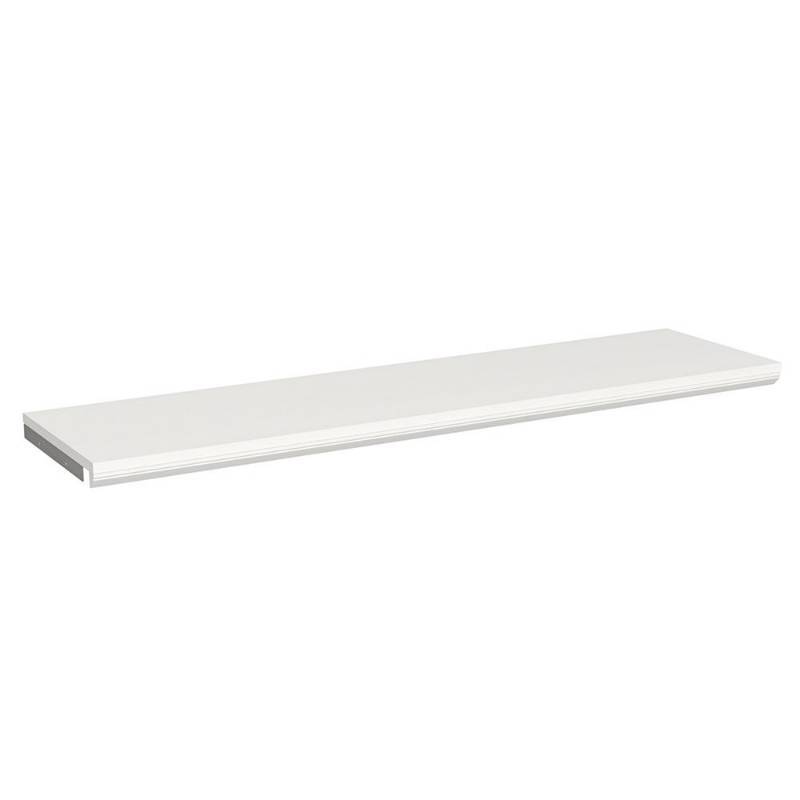 lot 73 image: 3 ClosetMaid Impressions 48 in. White Top Shelf Kit 14485
