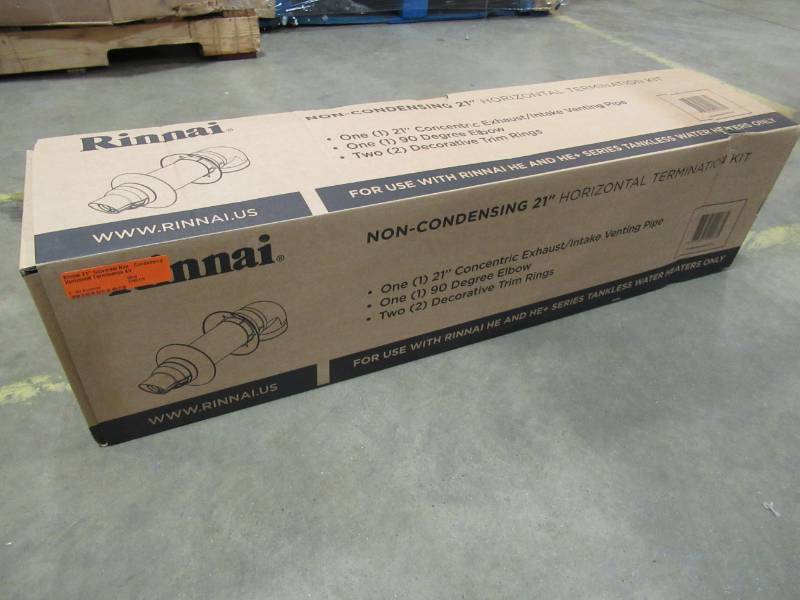 lot 103 image: Rinnai 21 Universal Non-Condensing Horizontal Termination Kit, 223192