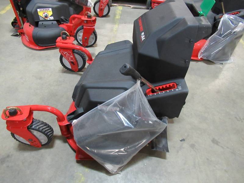 lot 130 image: Troy-Bilt FLEX 28-in Lawn Mower Base Attachment with Mulching Kit, 23AAAA8X711 - Never Used