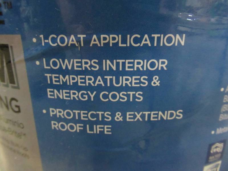 lot 134 image: Henry Aqua-Brite Aluminum Roof Coating, HE558178