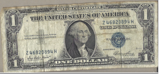 1935 E $1 Silver Certificate