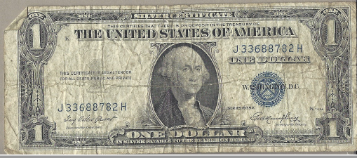 1935 E $1 Silver Certificate