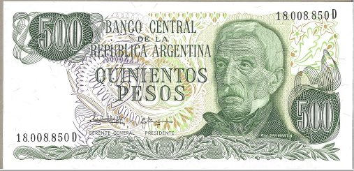 Argentina P-303 Unc. Banknote