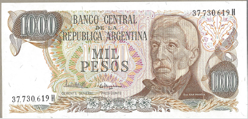 Argentina P-304 Unc. Banknote