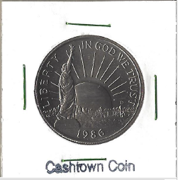 1986-S Statue of Liberty Half Dollar
