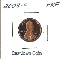 2003-S Proof Lincoln Cent