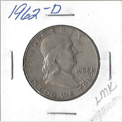 1962-D Franklin Half Dollar