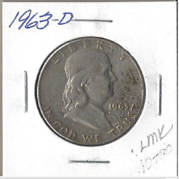 1963-D Franklin Half Dollar