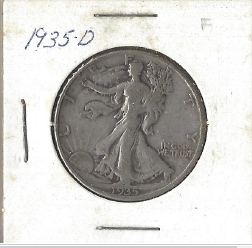1935-D Walking Liberty Half Dollar