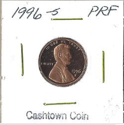 1996-S Proof Lincoln Cent