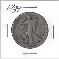 1939 Walking Liberty Half Dollar