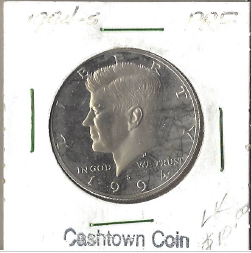 1994-S Proof Kennedy Half Dollar
