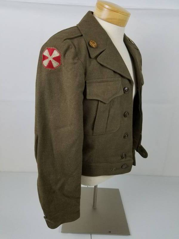 lot 89 image: United States 8th Army & 9th Mission Support Military Uniform Jacket size 36 R
