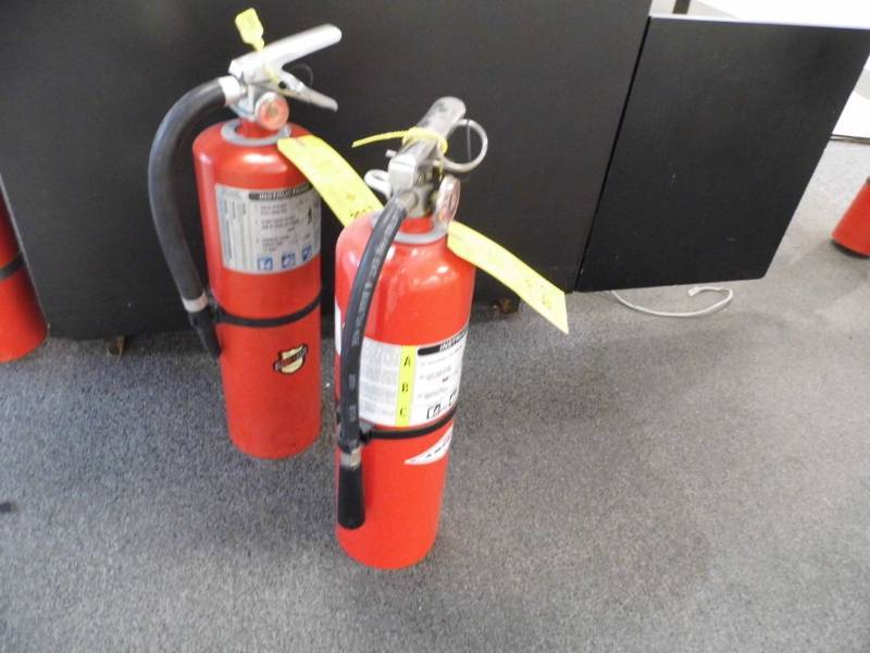 lot 33 image: Lot of 2 Fire Extinguishers