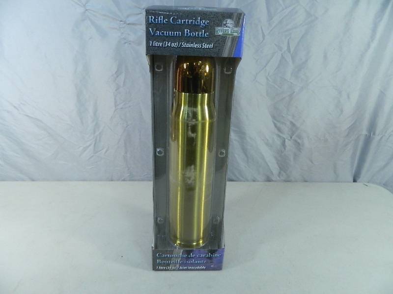 lot 23 image: New Rifle Cartridge Vacuum Bottle