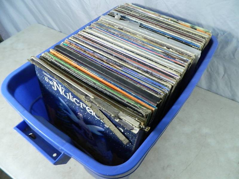 lot 42 image: Tote Full of Records