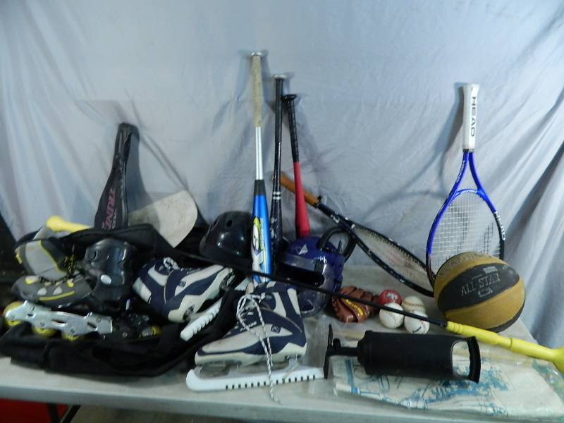 lot 75 image: Skates, Tennis, Baseball, and More